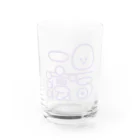 思いついたやつ売る屋さんの一旦寝る Water Glass :front