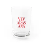 VEVARASANA®︎のVEVARASANA®︎公式アイテム Water Glass :front