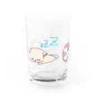 momongaloveのモモンガのモモちゃん Water Glass :front