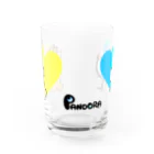 カナリヤのパンドラとベスケ Water Glass :front