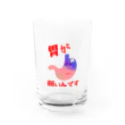 p-nekoのストレス Water Glass :front