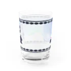 MeowlogicLabの爽やかお洒落ミャージッ君グラス Water Glass :front