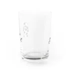 さかもとこのみのグッズやさんの左手で持って牛乳を飲む人用 Water Glass :front