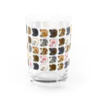 犬和紙のドットツチノコオオカミグラス Water Glass :front