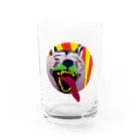 3eyesのZODIAC dog（戌）　円 Water Glass :front