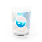 Party!Party!2×3【公式】の背景付き公式ロゴグラス Water Glass :front