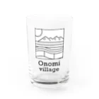 おやゆびカンパニーの大呑ビレッジ Water Glass :front