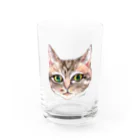 megumiillustrationのtommy Water Glass :front