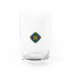 165の店の人魚の印　【peace of tales】 Water Glass :front