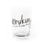 しとらすみいのkaerukun. Water Glass :front