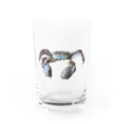 やさいのモクズのカニくん Water Glass :front