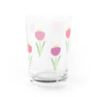 hikageの大きめチューリップ Water Glass :front