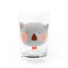 イラストレーター yasijunの水彩コアラちゃん(face)　C Water Glass :front