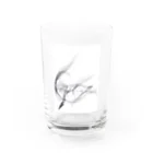 日山　拓志のさかな Water Glass :front