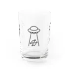 ＠sakedonのアブダクションイラスト Water Glass :front