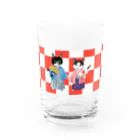 Ａｔｅｌｉｅｒ　Ｈｅｕｒｅｕｘの新春～クロと萌音～ Water Glass :front