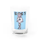 pi_tyoのモー子 Water Glass :front