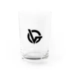 まったり紫蘇屋(ポテしそ)のワンポイントロゴシリーズ Water Glass :front