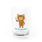 Atelier FunipoのThe Hungry Bear　ロゴあり Water Glass :front