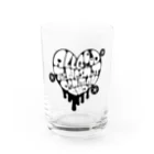 ぱにまる屋のドロドロハート Water Glass :front