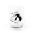 AnmKnm_designのSuch a baby Water Glass :front