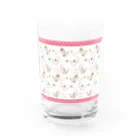 れもんとりぼんのねこねこねこ Water Glass :front