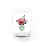 Mana Design Storeの花瓶とお花のイラストWH Water Glass :front