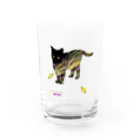 KifuyuのBlack cat memory　枯野 Water Glass :front