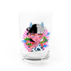 Dream_55_の⛩！謹賀新年！⛩うしガ〜ル🐄🐄 Water Glass :front