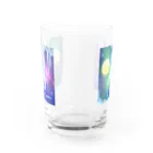 どるちぇ＊うさぎの12月《Moonシリーズ》＊Cold Moon＊ Water Glass :front