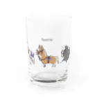 SHIROFUNE_mooooのequestrian Water Glass :front