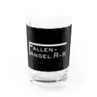 VJ堕天使さんの物販のFallen-Angel_R-Kロゴグッズ グラス前面