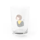 𝘴𝘶𝘮𝘰𝘮𝘰の古着キノコちゃん Water Glass :front