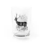 Expressgut602の鹿 Water Glass :front