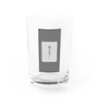 rilybiiのtulip gray Water Glass :front