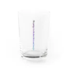 Snow Tailの春はあけぼの Water Glass :front