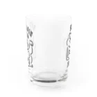 MAO NISHIDAのI LOVE BEER Water Glass :front