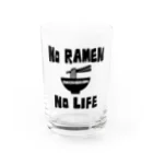 麦畑のNO RAMEN NO LIFE グラス前面