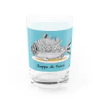 あこわーるどのお魚スープ　コップ Water Glass :front