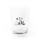 sogaのplant black-and-white Water Glass :front