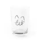 誠のネコのつもり Water Glass :front