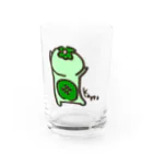 かっぱちゃんの日常のかっぱちゃん（せなか） Water Glass :front