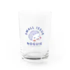 りももんがのNOGUIE blue Water Glass :front