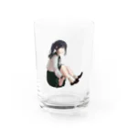 ちなこのポニテセーラーちゃん Water Glass :front