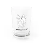 トス屋めだかのplankton"みじ子" Water Glass :front