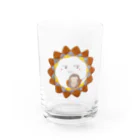 nami_asamのきかがくもよよん　ふくろう Water Glass :front