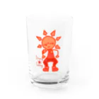 ウサネコのウェザーず＊カンカンデリ Water Glass :front