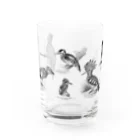 Expressgut602の樹上性鳥類1 Water Glass :front