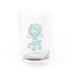 ウサネコのウェザーず＊クモリちゃん Water Glass :front