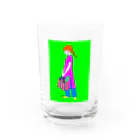 イラストレーター＊サトウユカのカラフルカゴバッグ Water Glass :front